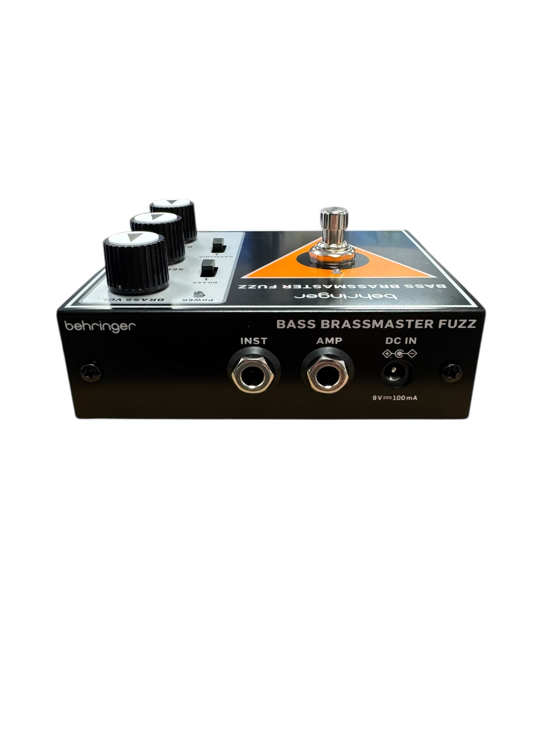 Pre-owned Behringer BASS BRASSMASTER FUZZ Bass Fuzz Pedal - Own4Less